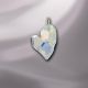 Crystal Heart Charm