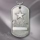 Proud Parent US Soldier - Large Dog Tag