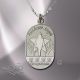 Americas Angel with Engraving or Stone Set Necklace