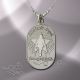 America's Angel Pendant with Stone & Necklace